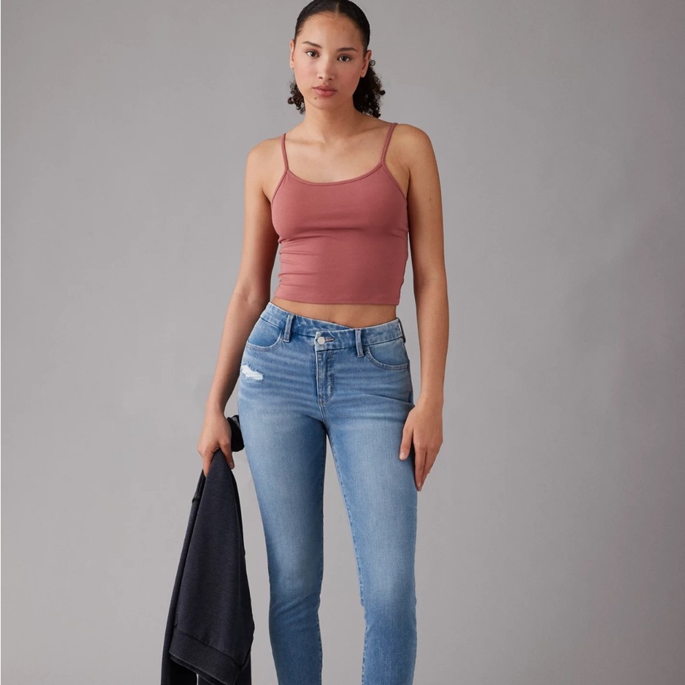American Eagle Outfitters Blue Denim Shorts